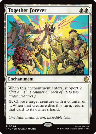 Together Forever (Surge Foil) | Teenage Mutant Ninja Turtles Eternal、Magic: The Gathering、kayou