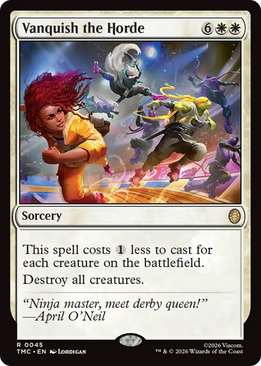 Vanquish the Horde (Surge Foil) | Teenage Mutant Ninja Turtles Eternal、Magic: The Gathering、kayou