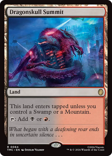 Dragonskull Summit (Surge Foil) | Teenage Mutant Ninja Turtles Eternal、Magic: The Gathering、kayou