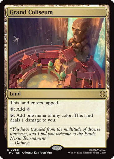 Grand Coliseum (Surge Foil) | Teenage Mutant Ninja Turtles Eternal、Magic: The Gathering、kayou