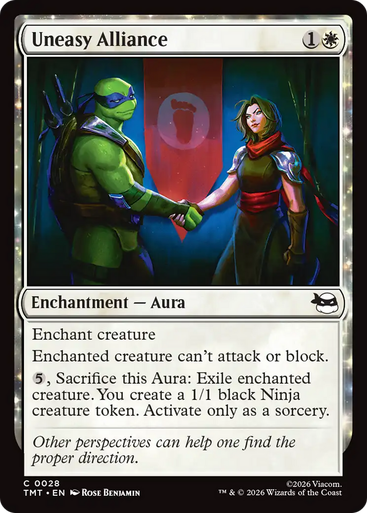 Uneasy Alliance | Teenage Mutant Ninja Turtles、Magic: The Gathering、kayou