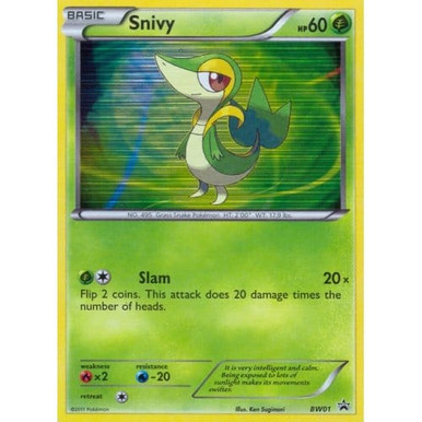 Black & White Promo BW01 Snivy、Pokemon、kayou