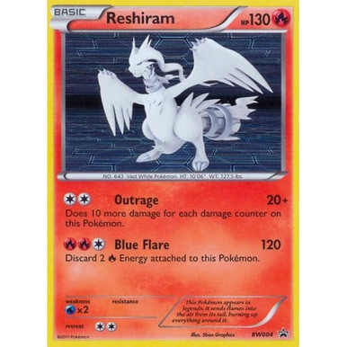 Black & White Promo BW04 Reshiram、Pokemon、kayou