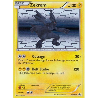 Black & White Promo BW05 Zekrom、Pokemon、kayou