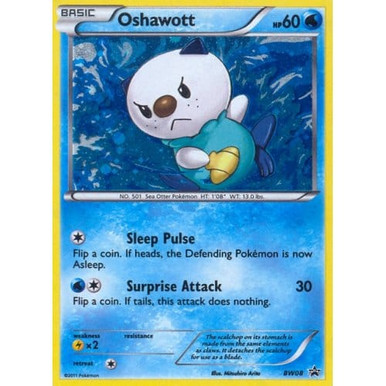 Black & White Promo BW08 Oshawott、Pokemon、kayou