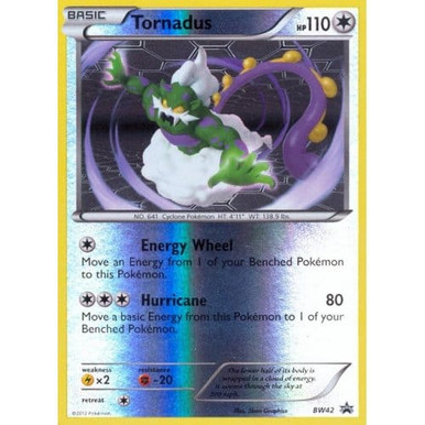 Black & White Promo BW42 Tornadus、Pokemon、kayou