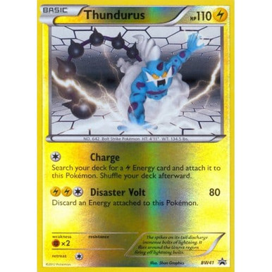 Black & White Promo BW41 Thundurus、Pokemon、kayou
