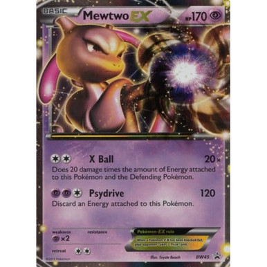 Black & White Promo BW45 Mewtwo EX、Pokemon、kayou