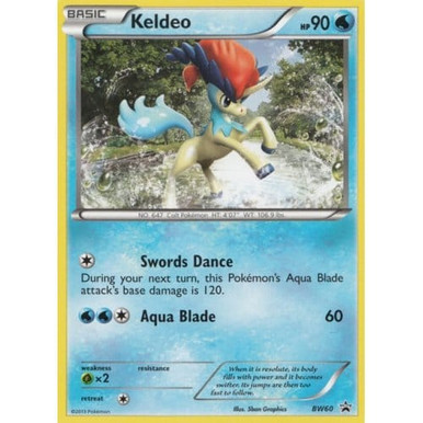 Black & White Promo BW60 Keldeo (Non-Holo)、Pokemon、kayou