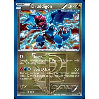 Black & White Promo BW80 Druddigon (Cosmo Holo)、Pokemon、kayou