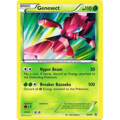 Black & White Promo BW099 Genesect、Pokemon、kayou
