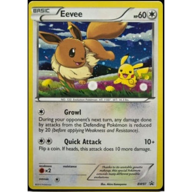 Black & White Promo BW97 Eevee、Pokemon、kayou