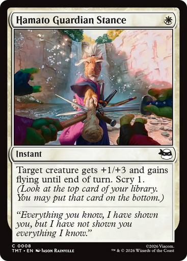 Hamato Guardian Stance (Foil) | Teenage Mutant Ninja Turtles、Magic: The Gathering、kayou