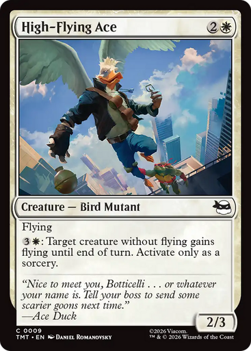 High-Flying Ace (Foil) | Teenage Mutant Ninja Turtles、Magic: The Gathering、kayou