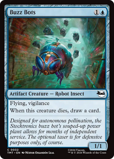 Buzz Bots (Foil) | Teenage Mutant Ninja Turtles、Magic: The Gathering、kayou