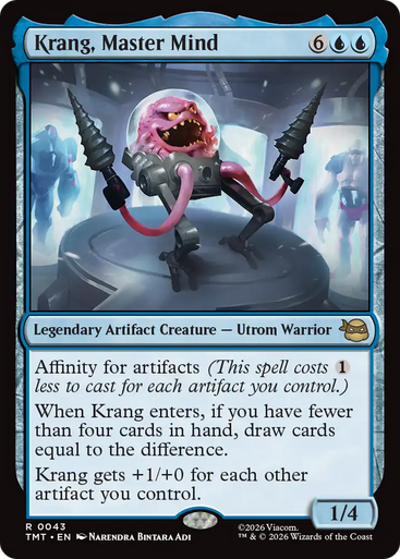 Krang, Master Mind (Foil) | Teenage Mutant Ninja Turtles、Magic: The Gathering、kayou