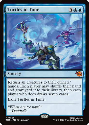 Turtles in Time (Foil) | Teenage Mutant Ninja Turtles、Magic: The Gathering、kayou