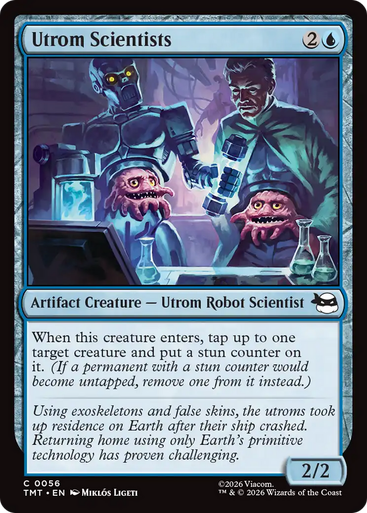Utrom Scientists (Foil) | Teenage Mutant Ninja Turtles、Magic: The Gathering、kayou