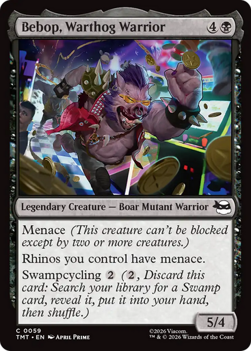 Bebop, Warthog Warrior (Foil) | Teenage Mutant Ninja Turtles、Magic: The Gathering、kayou