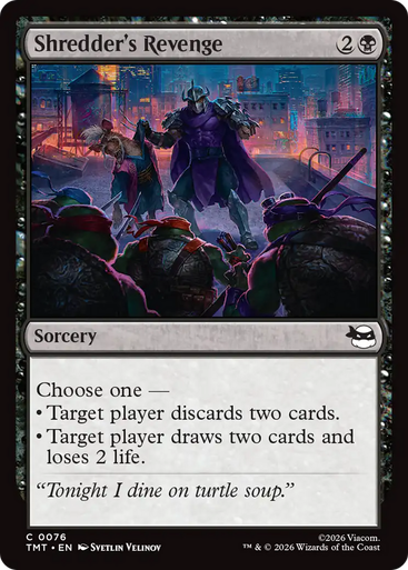 Shredder's Revenge (Foil) | Teenage Mutant Ninja Turtles、Magic: The Gathering、kayou