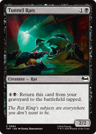 Tunnel Rats (Foil) | Teenage Mutant Ninja Turtles、Magic: The Gathering、kayou