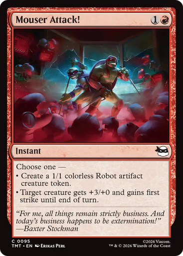 Mouser Attack! (Foil) | Teenage Mutant Ninja Turtles、Magic: The Gathering、kayou