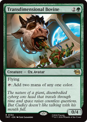 Transdimensional Bovine (Foil) | Teenage Mutant Ninja Turtles、Magic: The Gathering、kayou