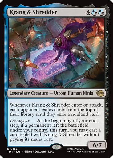 Krang & Shredder (Foil) | Teenage Mutant Ninja Turtles、Magic: The Gathering、kayou