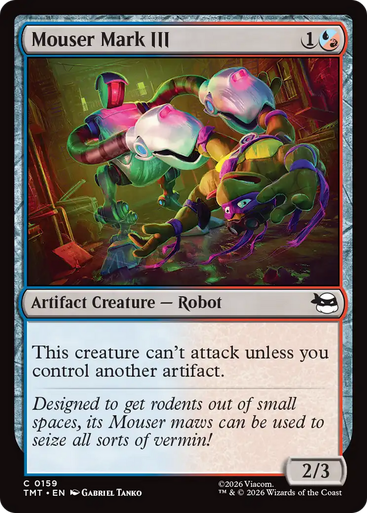 Mouser Mark III (Foil) | Teenage Mutant Ninja Turtles、Magic: The Gathering、kayou