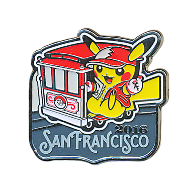 Pokemon Worlds 2016 San Francisco Pin badge Pin Badge、Pokemon、kayou