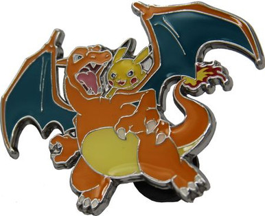 Charizard and Pikachu Pin Badge、Pokemon、kayou