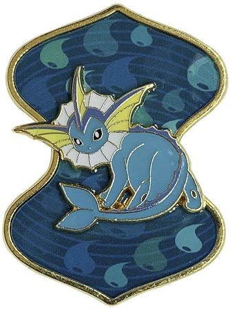 Vaporeon Premium Pin Badge、Pokemon、kayou
