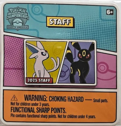 NAIC STAFF 2023 Espeon & Umbreon Pin Badge、Pokemon、kayou