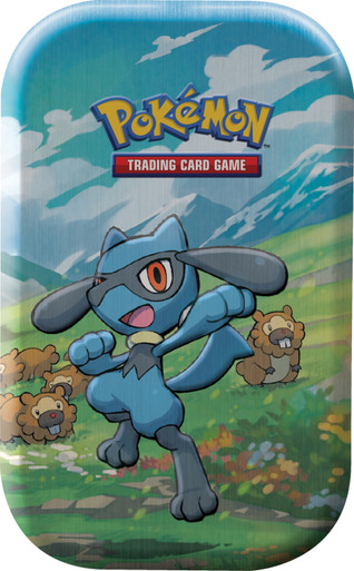 EMPTY Sinnoh Stars Mini Tin - Riolu & Bidoof、Pokemon、kayou