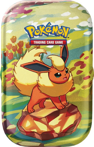 EMPTY Prismatic Evolutions Mini Tin - Flareon、Pokemon、kayou