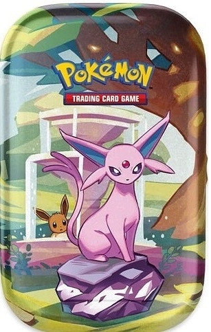EMPTY Prismatic Evolutions Mini Tin - Espeon、Pokemon、kayou