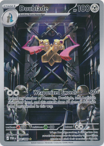ME Perfect Order 098/088 Doublade (Illustration Rare)、Pokemon、kayou