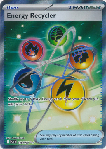 ME Perfect Order 108/088 Energy Recycler (Full Art)、Pokemon、kayou