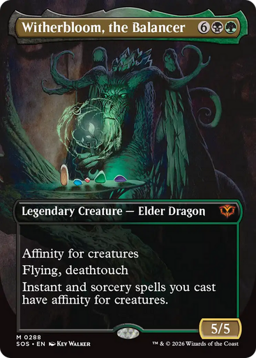 Witherbloom, the Balancer (Borderless Art) | Secrets of Strixhaven、Magic: The Gathering、kayou
