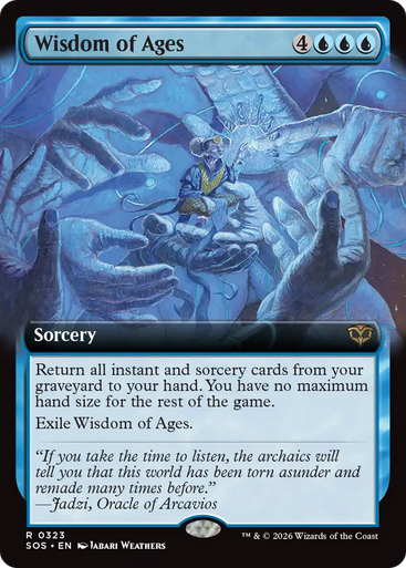 Wisdom of Ages (Extended Art) | Secrets of Strixhaven、Magic: The Gathering、kayou