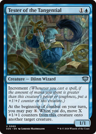 Tester of the Tangential | Secrets of Strixhaven、Magic: The Gathering、kayou