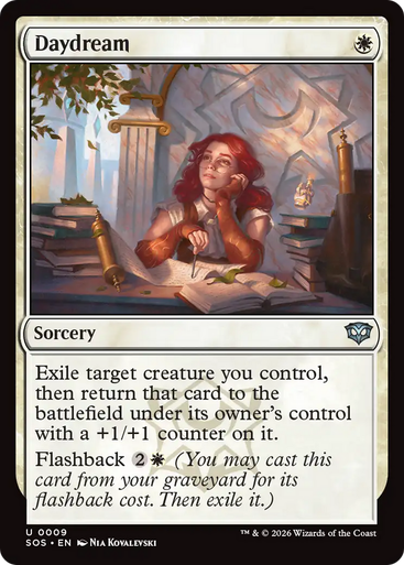 Daydream (Foil) | Secrets of Strixhaven、Magic: The Gathering、kayou