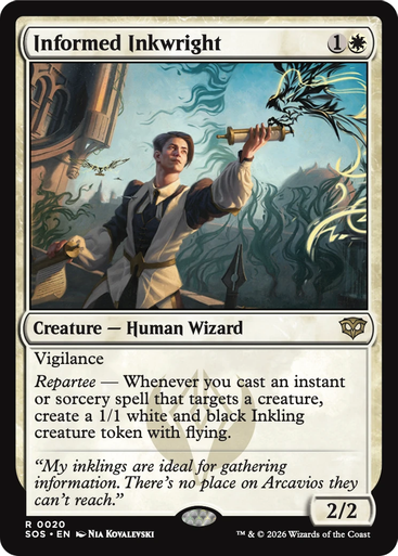 Informed Inkwright (Foil) | Secrets of Strixhaven、Magic: The Gathering、kayou