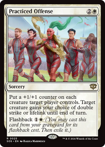 Practiced Offense (Foil) | Secrets of Strixhaven、Magic: The Gathering、kayou