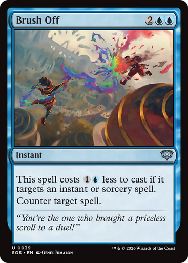 Brush Off (Foil) | Secrets of Strixhaven、Magic: The Gathering、kayou