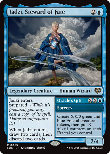 Jadzi, Steward of Fate // Oracle's Gift (Foil) | Secrets of Strixhaven、Magic: The Gathering、kayou