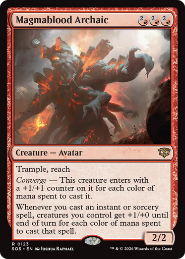 Magmablood Archaic (Foil) | Secrets of Strixhaven、Magic: The Gathering、kayou