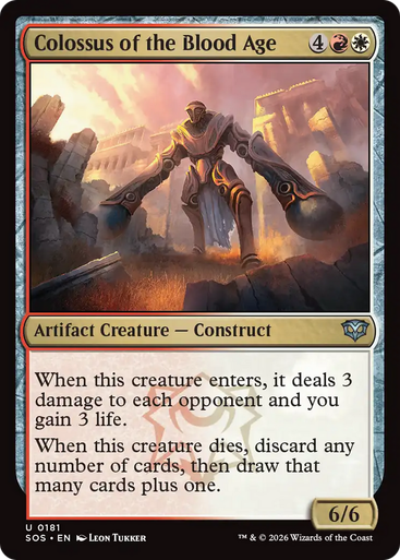Colossus of the Blood Age (Foil) | Secrets of Strixhaven、Magic: The Gathering、kayou