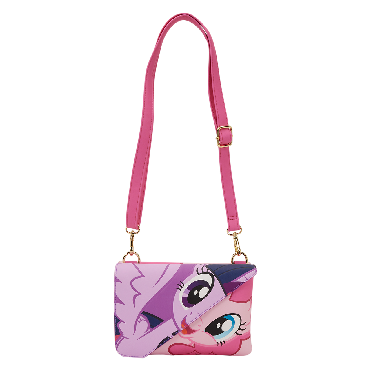 Loungefly My Little Pony: Twilight Sparkle & Pinkie Pie Crossbody Bag