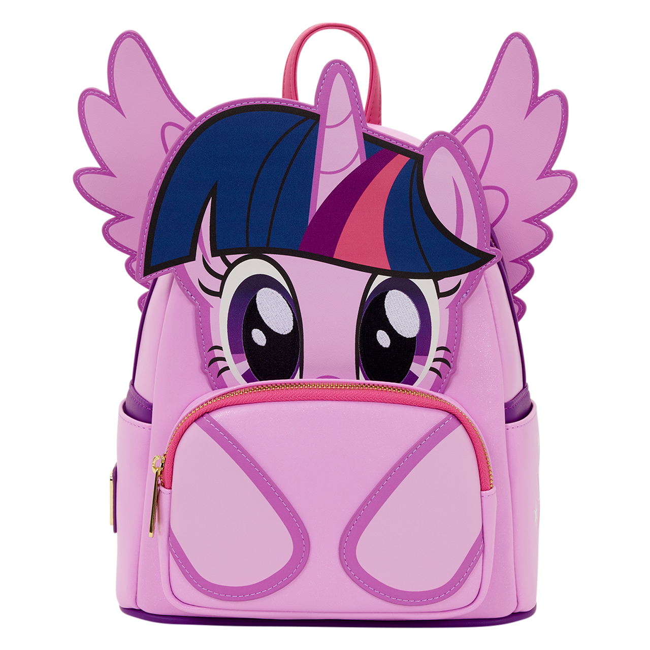 Loungefly My Little Pony: Twilight Sparkle Cosplay Glitter Mini Backpack
